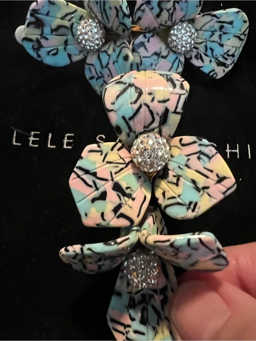 🔥🔥ONE ITEM DEAL OF THE DAY LELE SADOUGUI Authentic Earrings Reduced Buy Now Save